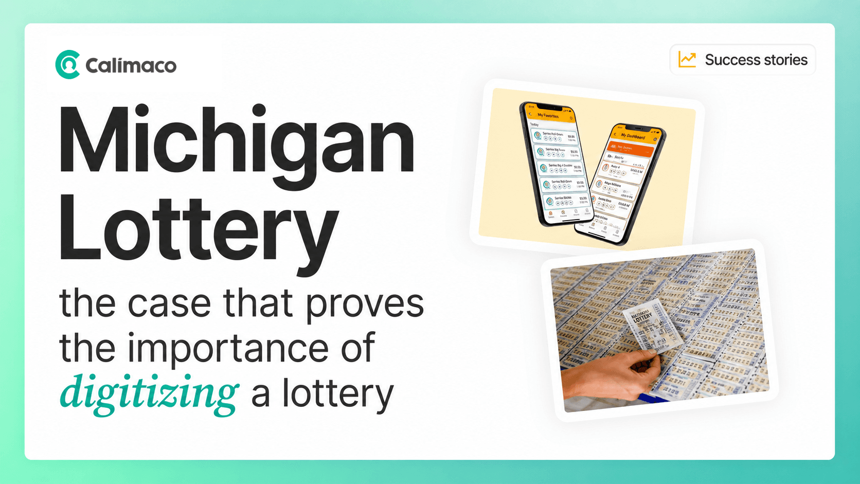 Michigan Lottery: the case that proves the importance of digitalizing a lottery