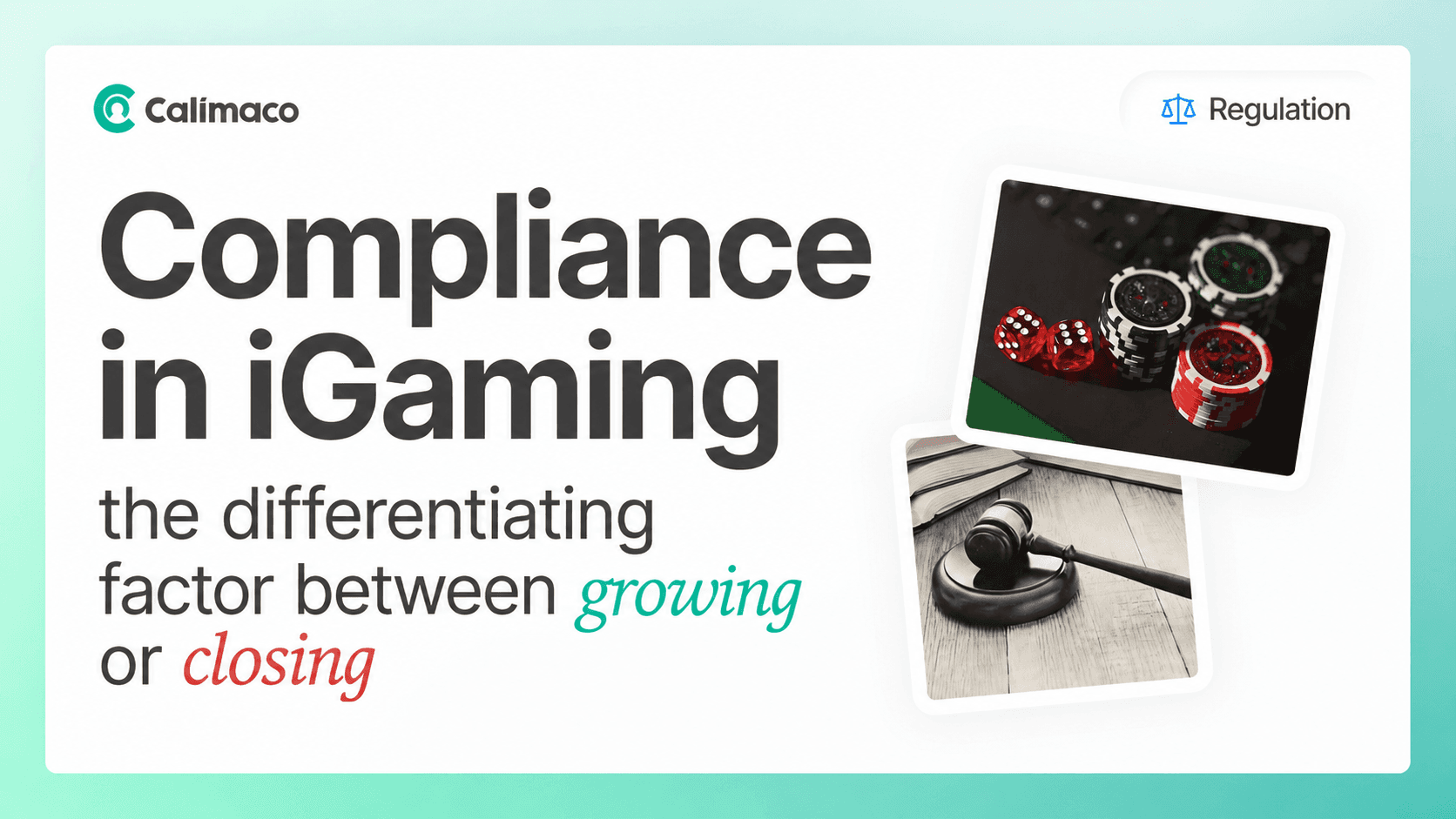 Compliance in iGaming: the differentiator between growing and shutting down